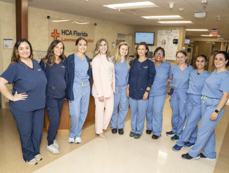 HCA Florida Lawnwood Hospital unveils renovated maternity floor