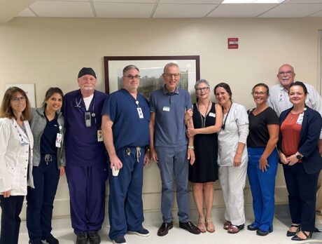 Grateful patient shows Sebastian ICU staff some (tasty) Southern hospitality