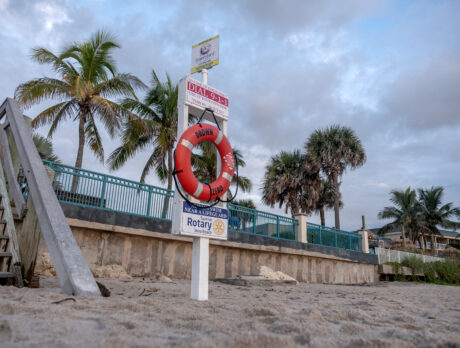 New beachside flotation stations ring true with swimmers