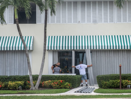 Photos – Businesses brace for Hurricane Milton