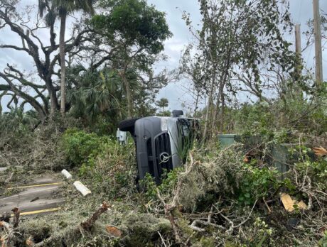 Photos – Crews continue cleanup Friday after Milton-spawned tornadoes