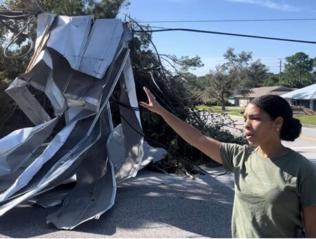 Video: Florida Ridge resident talks about tornado damage