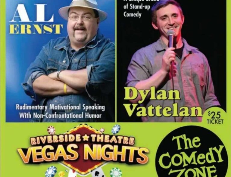 Coming Up! Riverside weekend features laughs and music galore