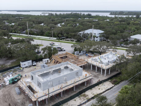 Future temporary home of The Tides rises on South Beach