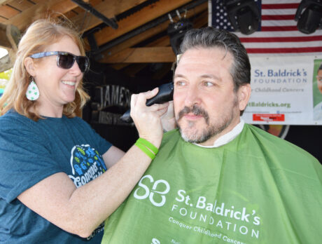 Shorn to be wild at ‘Brave the Shave’ kids cancer fundraiser