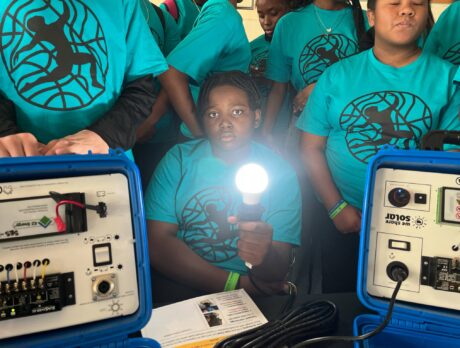 Gifford youth build solar suitcases to power schools, centers in north Kenya