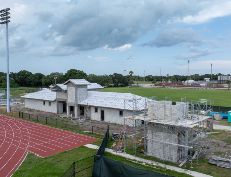 Vero High’s sparkling new sports complex on right track