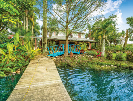 Country estate near town teems with creative touches