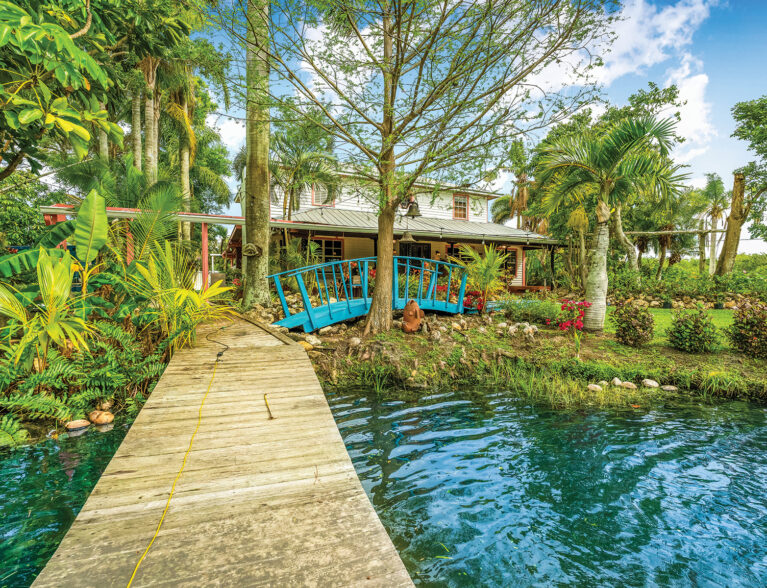 Country estate near town teems with creative touches