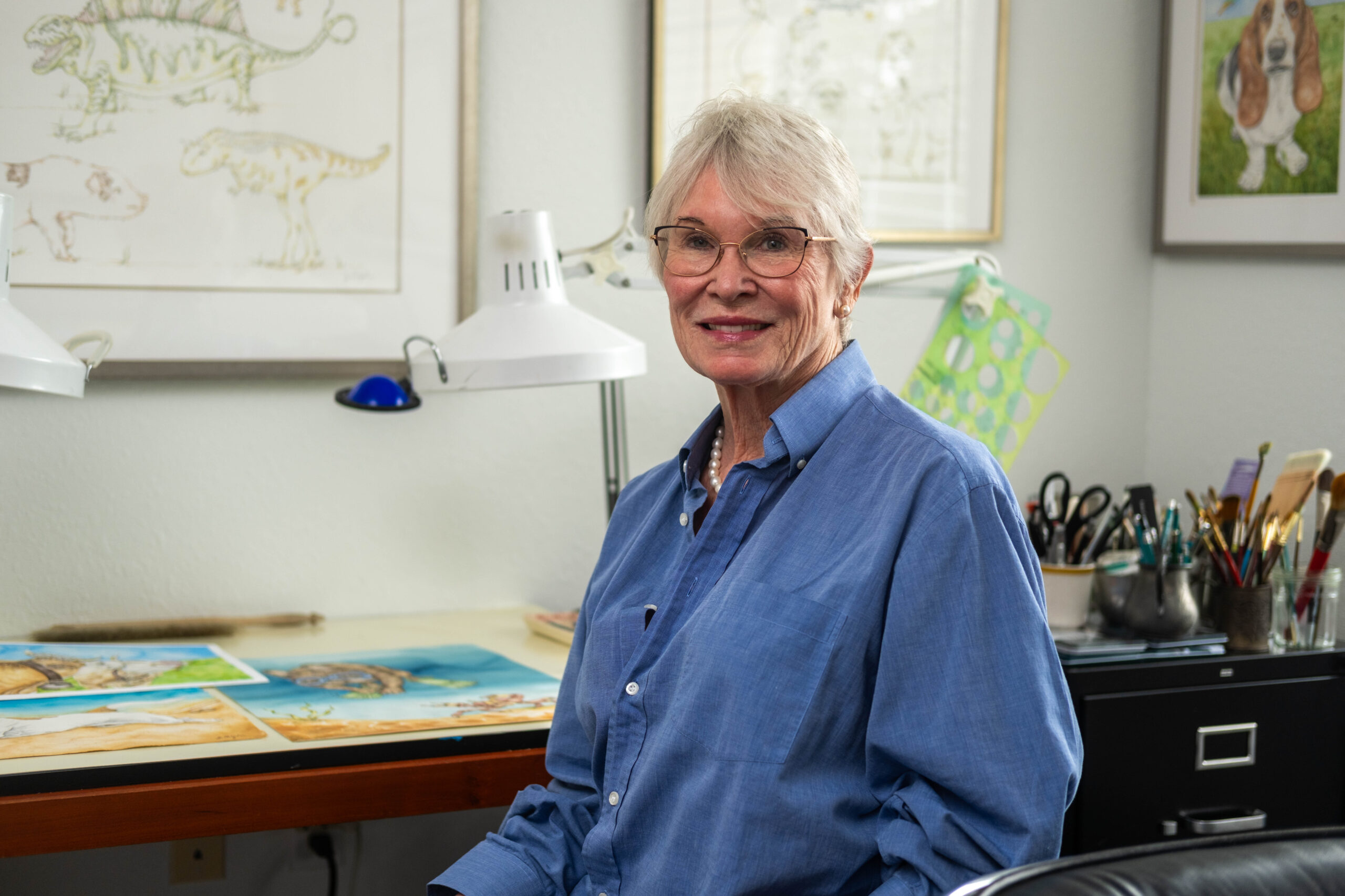 Rabjohn's uniquely vibrant imagination sets her varied art apart - Vero ...