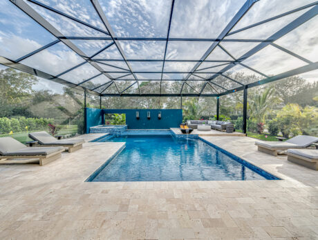 Sublime home in The Strand features a backyard oasis