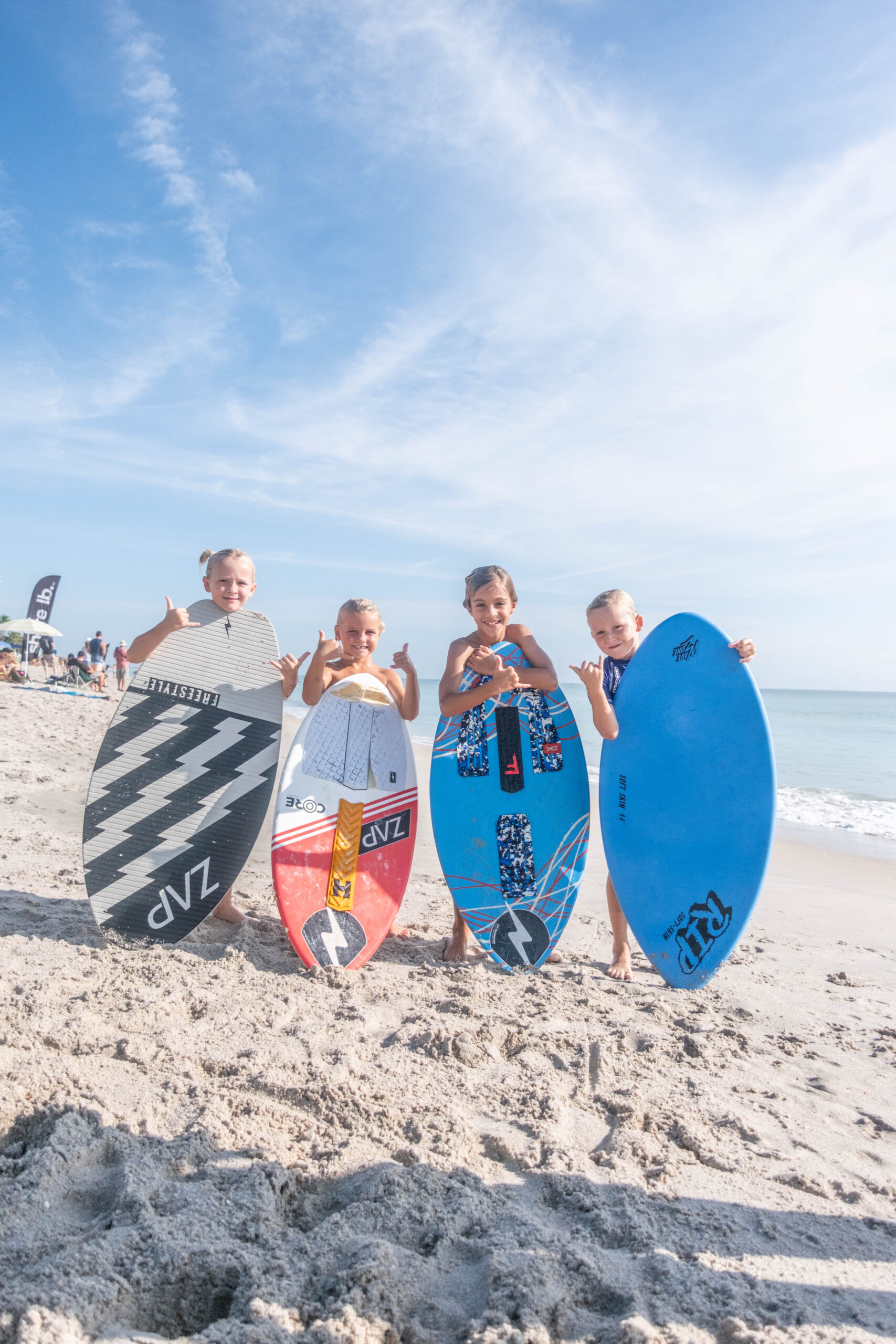 Participants 'board' out of their minds at exciting Skim Jam