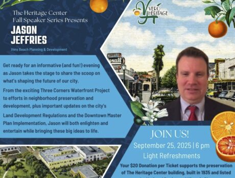 Coming Up! Vero official will talk city planning at Heritage lecture