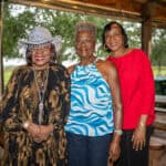 Ruth Davis, Sherill Kerr and Leona Tutson