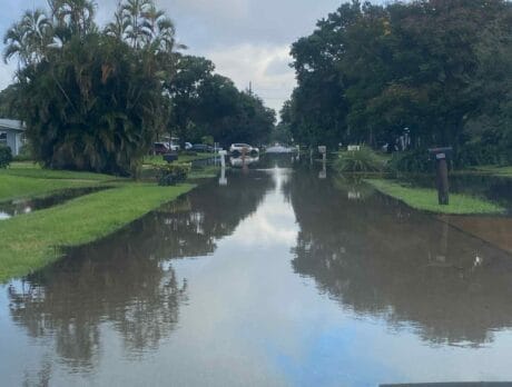 Some streets flooded in Vero Beach after heavy rainfall