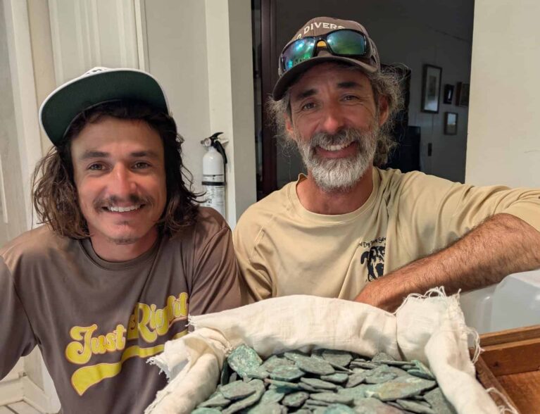 Levin Shavers (L) and Mike Perna (R)