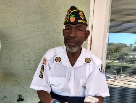 ‘True Fighting Indians fan’: Vero high players, coaches, leaders honor late veteran with signed football