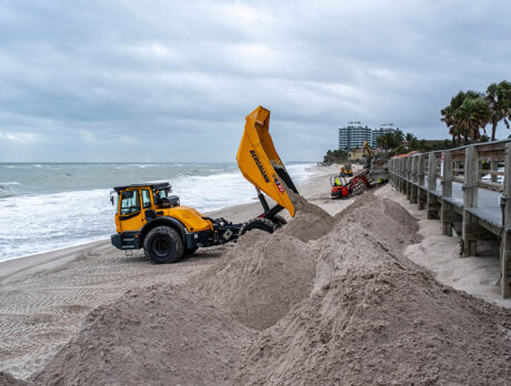 Jaycee Park beach access open; sand project continues