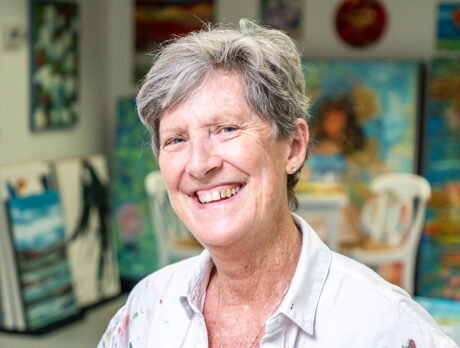 Allison strives to spread joy with her colorful, uplifting art