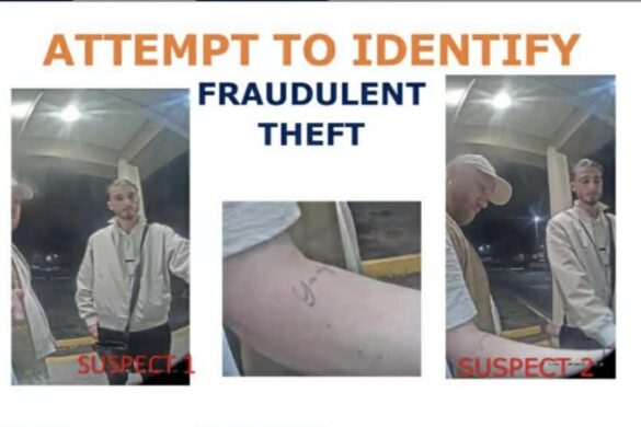 Police still searching for suspects who installed skimming device at bank ATM