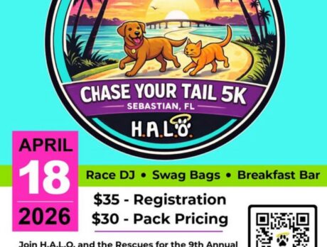 H.A.L.O.’s Chase Your Tail 5K Run/Walk