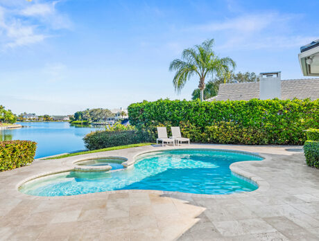 Upgraded ‘Moorings’ pool home has fabulous architectural flow