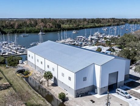 Gleaming new boat barn finally appears shipshape