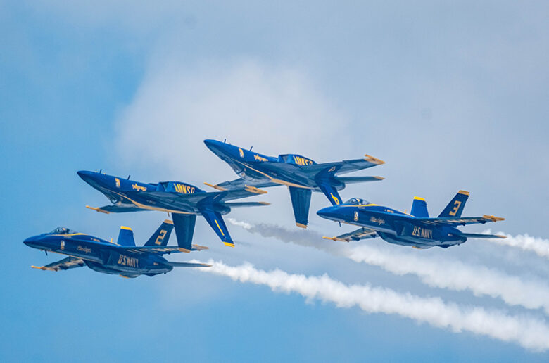 Blue Angels’ awe-inspiring aerial wizardry dazzles Vero