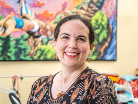 Quilter extraordinaire Kestrel Michaud brings her ‘imagination to life through fabric’