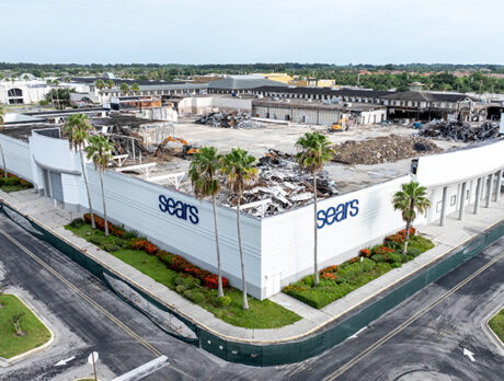 Anchor (stores) away as mall demolition intensifies