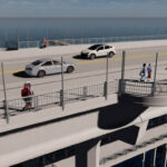 Bridge 10 lookouts on the bridge