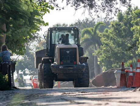 Septic-to-sewer project in Shores keeps passing motorists asking ‘What’s up?’