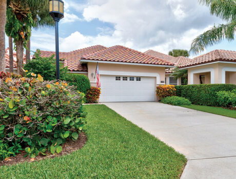 Updated Victoria Island home overlooks golf course
