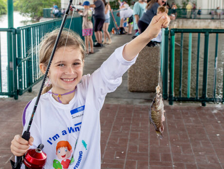 ‘Lure’ joy for young anglers at Kiwanis’ ‘Take a Kid Fishing’