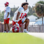 101926 VBHS FootballPractice JoshuaKodis 004