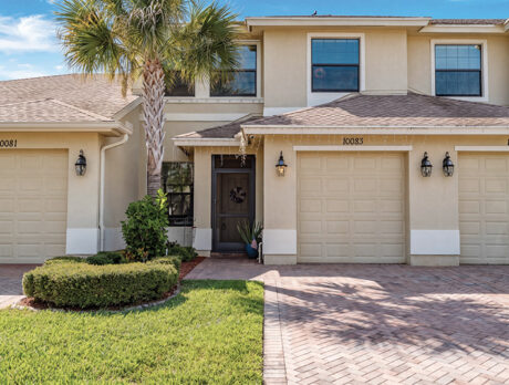 Revel in the country vibe of airy Verona Trace townhome
